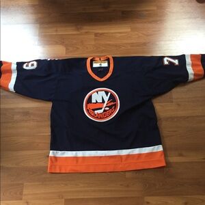 Navy and Orange NY Islanders Jersey